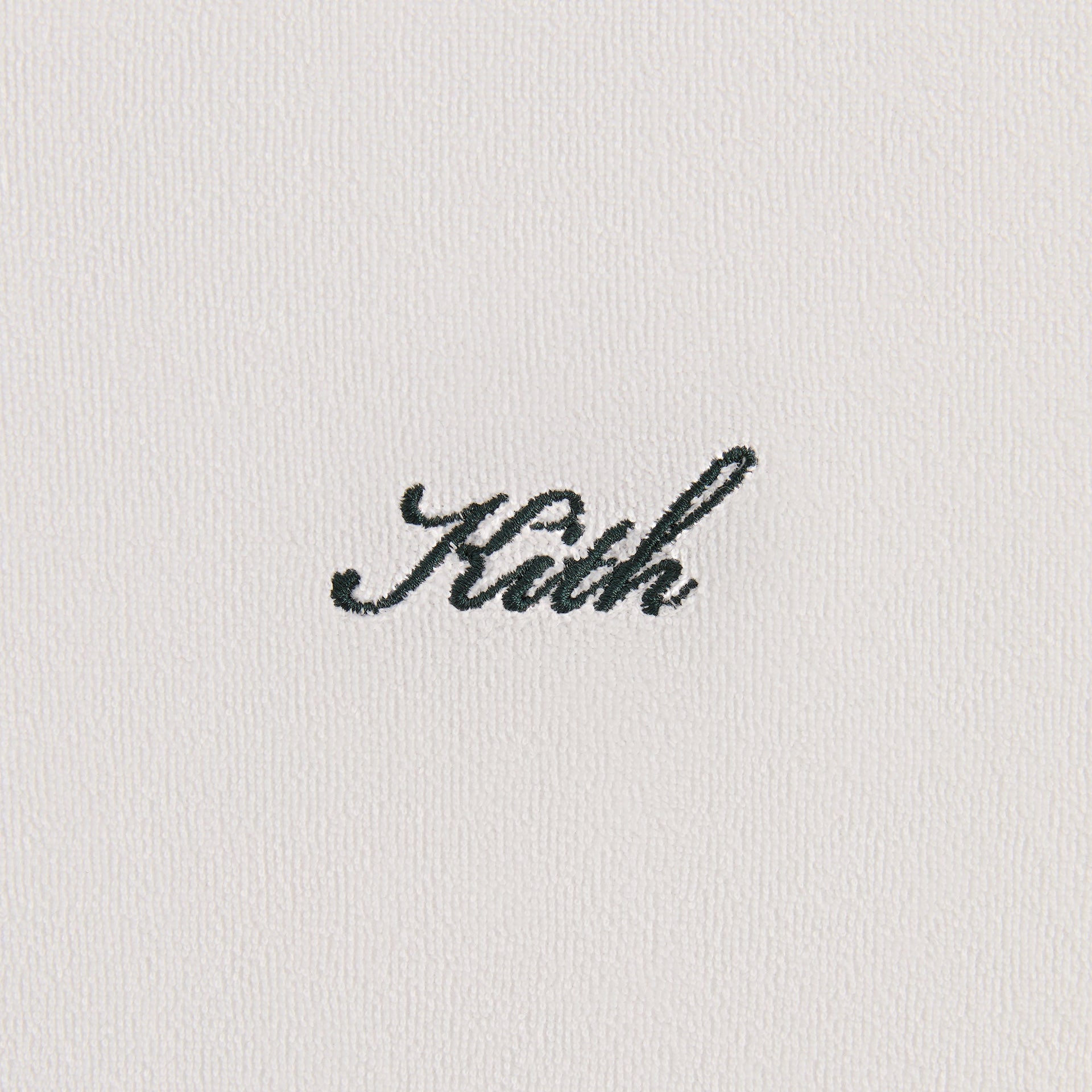 Kith Plush Terry Leo Polo - White