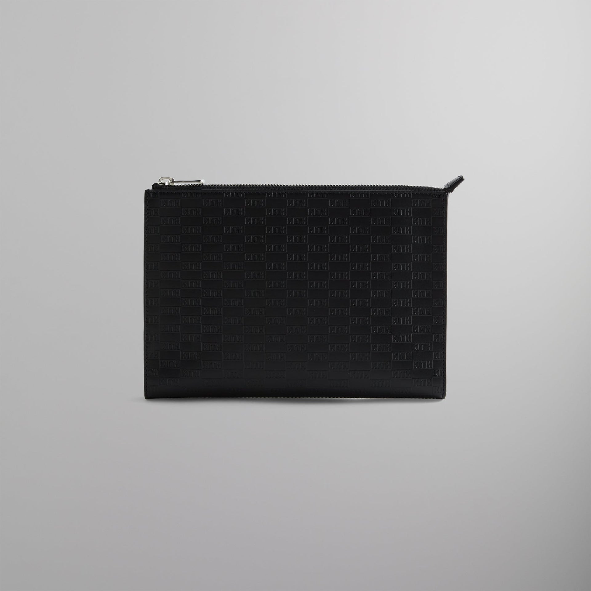 Kith Monogram Zipper Pouch - Black