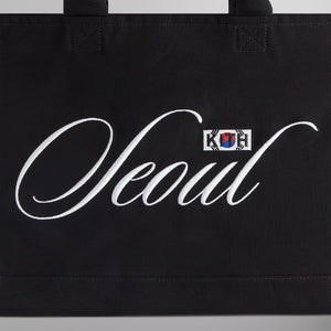 Kith Seoul Canvas Tote Bag - Black