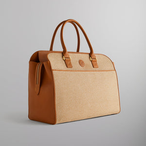 Kith Raffia Document Bag - Arch