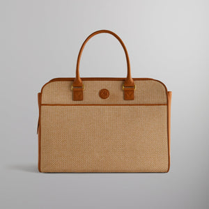 Kith Raffia Document Bag - Arch