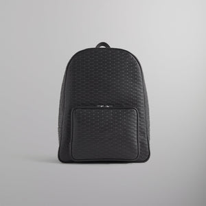 Kith Monogram Saffiano Backpack - Black