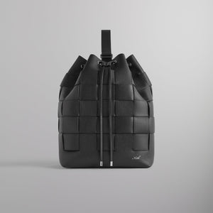 Kith Woven Leather Rucksack - Black