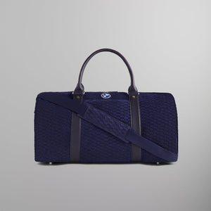 Kith for BMW Monogram Suede Duffle Bag - Techno Violet