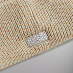 Kith for the New York Yankees Visor Beanie - Sandrift