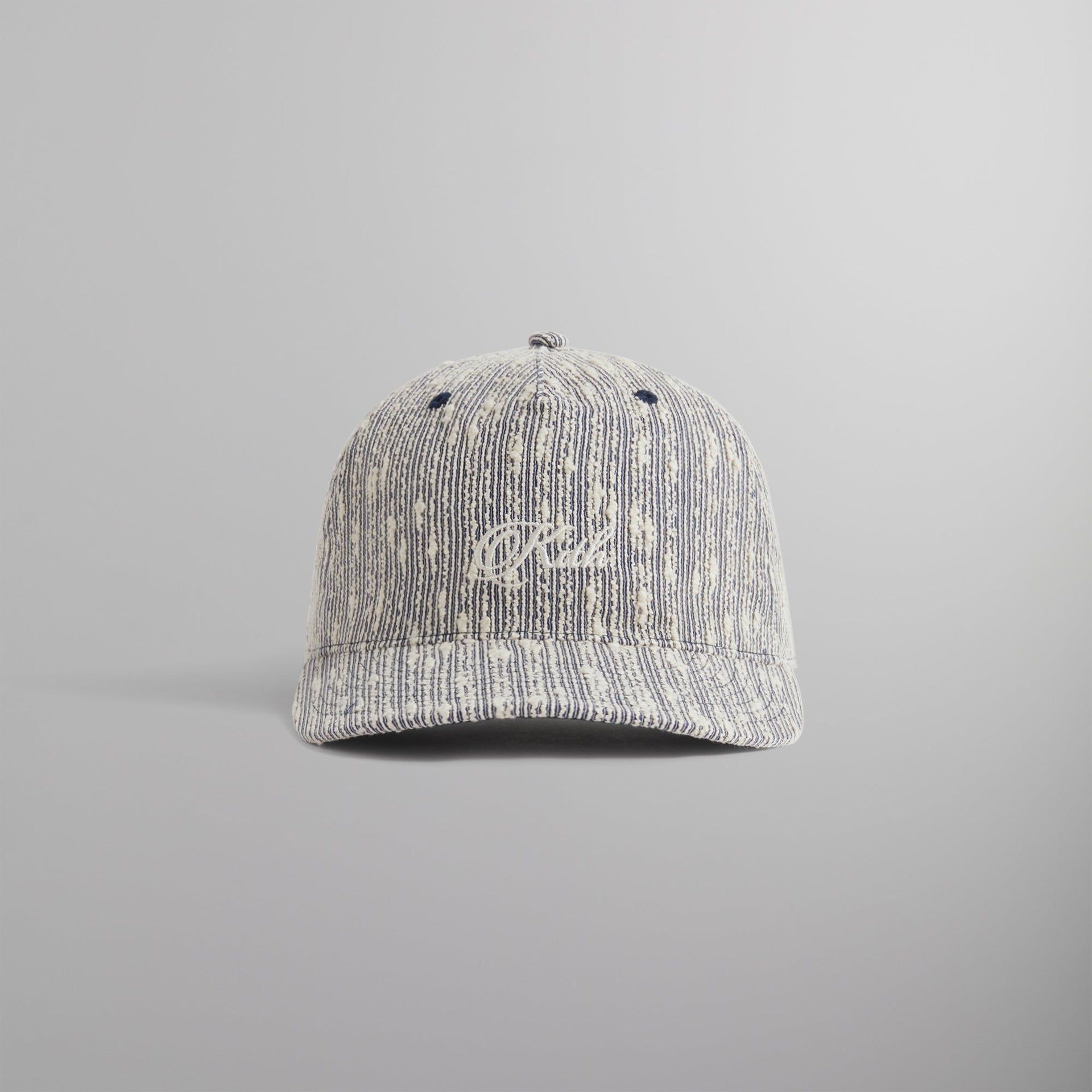 Kith Slub Boucle Pinch Crown Snapback - Ink