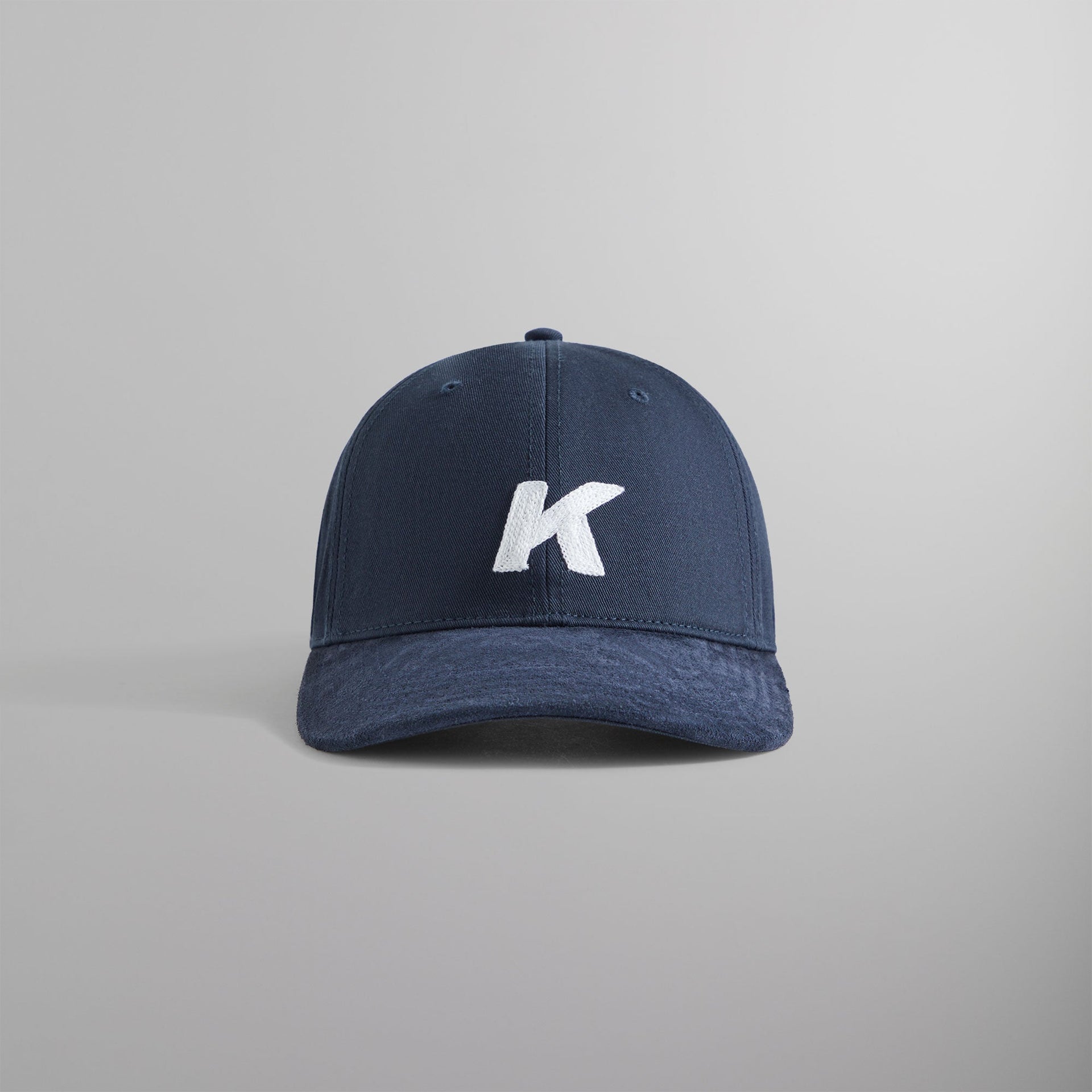 Kith Crochet K Two Tone Suede Aaron Cap - Nocturnal