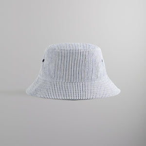 Kith Seersucker Dawson Bucket Hat - Nocturnal