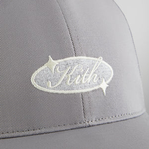 Kith Greenwich Two Button Twill Cap - Space