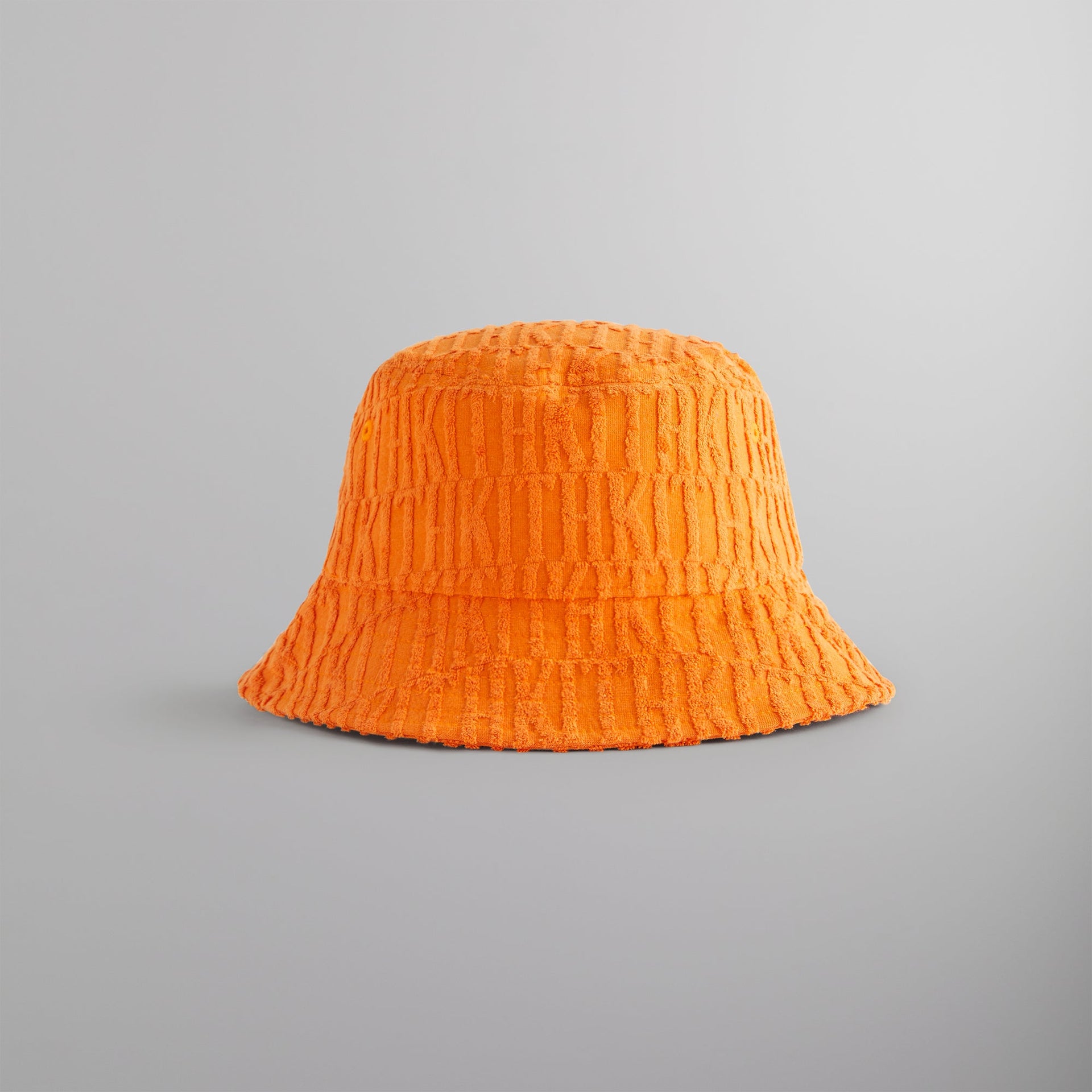 Kith Dawson Terry Monogram Camper Bucket Hat - Clementine