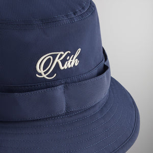 Kith Nylon Twill Clemens Bucket Hat - Nocturnal