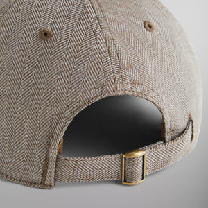 Kith Herringbone Linen Aaron Cap - Kindling