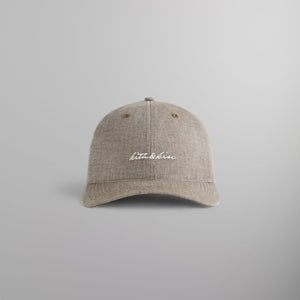 Kith Herringbone Linen Aaron Cap - Kindling