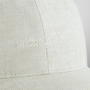 Kith Herringbone Linen Aaron Cap - Haze