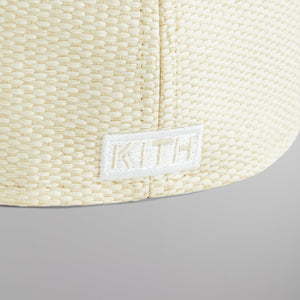 Kith & New Era for the New York Yankees Raffia Fitted Cap - Sandrift