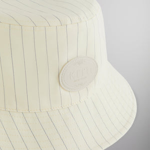 Kith Striped Tropical Wool Dawson Bucket Hat - Sandrift