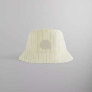 Kith Striped Tropical Wool Dawson Bucket Hat - Sandrift