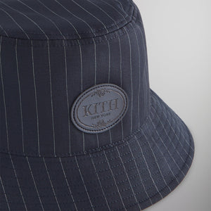 Kith Striped Tropical Wool Dawson Bucket Hat - Gulf