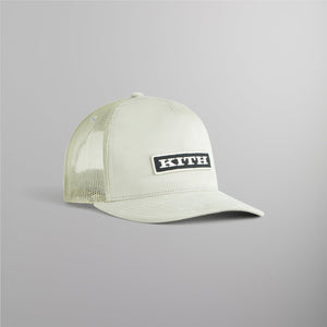 Kith Microsuede Nolan Trucker Cap - Tranquility