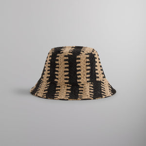 Kith Geo Crochet Dawson Bucket Hat - Shea