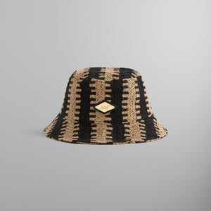 Kith Geo Crochet Dawson Bucket Hat - Shea