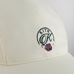 Kith Striped Tricot Griffey Camper Cap - White