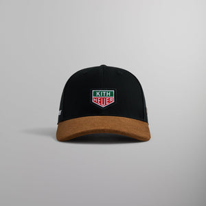 TAG Heuer Formula 1 | Kith Aaron Suede Brim Cap - Black