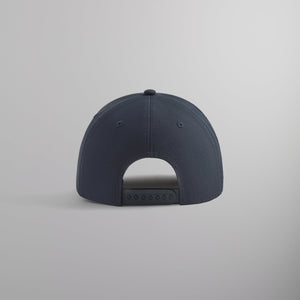 Kith Bay Low Profile Pinch Crown Snapback With Suede Brim - Nocturnal