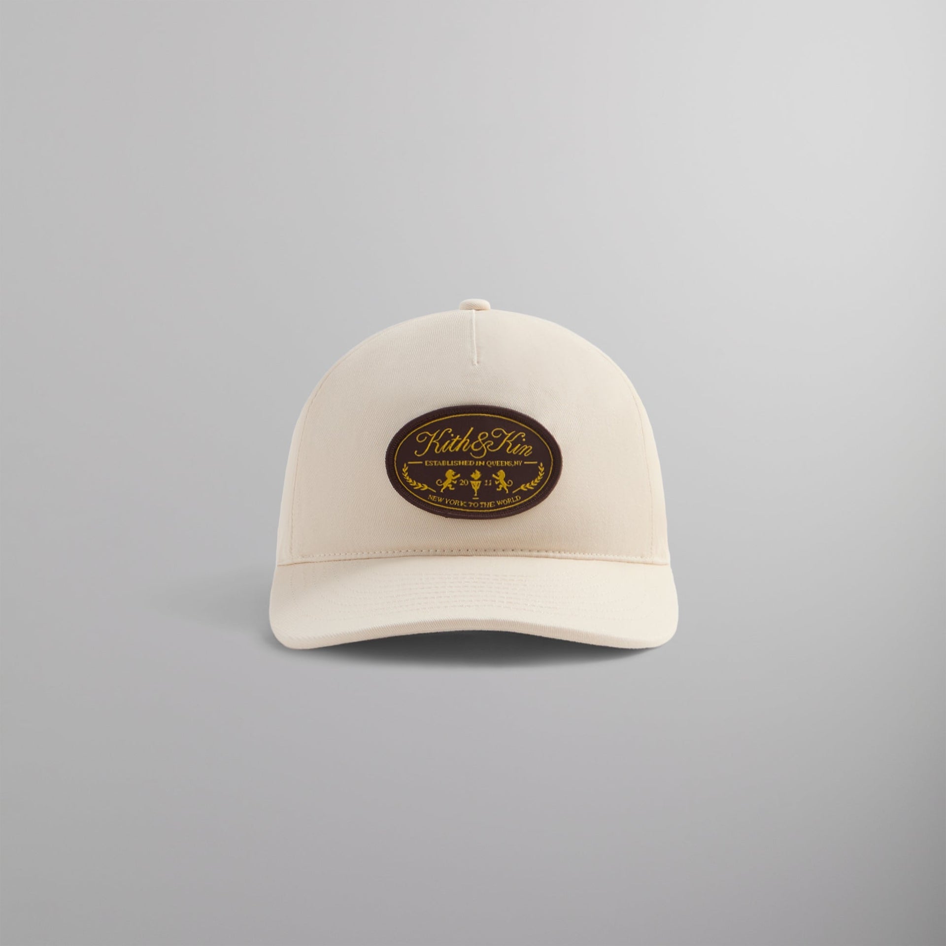 Kith Twill Gwynn Pinch Crown Snapback - Sandrift