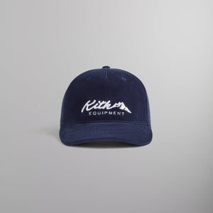 Kith Micro Cord Bay Low Pinch Crown Cap - Nocturnal