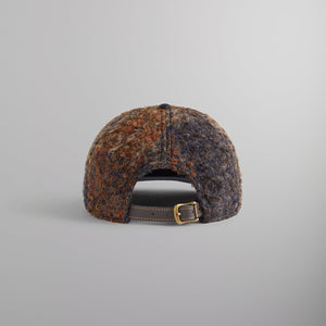 Kith Boucle Check Suede Brim Aaron Cap - Kindling