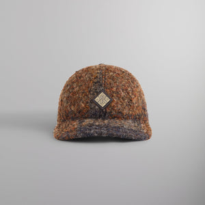 Kith Boucle Check Suede Brim Aaron Cap - Kindling