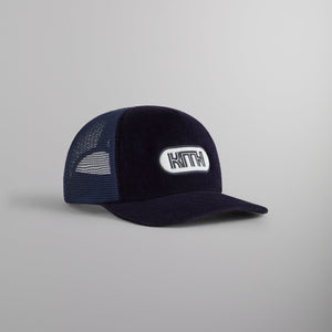 Kith 12 Wale Corduroy Trucker Hat - Ink