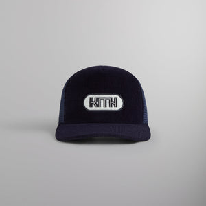 Kith 12 Wale Corduroy Trucker Hat - Ink