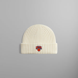 Kith for the New York Knicks Logo Beanie - Sandrift