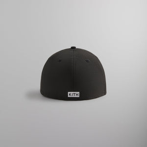 Kith & New Era for the New York Knicks Logo Low Profile 59FIFTY Fitted - Black