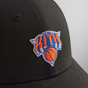 Kith & New Era for the New York Knicks Logo Low Profile 59FIFTY Fitted - Black