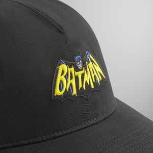 Batman | Kith Twill Low Pinch Crown Snapback - Black PH