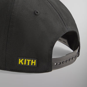 Batman | Kith Twill Low Pinch Crown Snapback - Black PH