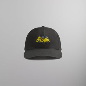 Batman | Kith Twill Low Pinch Crown Snapback - Black PH