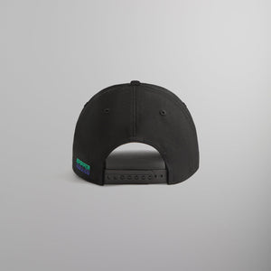 Batman | Kith Riddle Twill Low Pinch Crown Snapback - Black PH