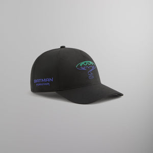 Batman | Kith Riddle Twill Low Pinch Crown Snapback - Black PH