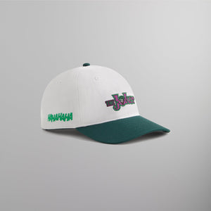 Batman | Kith Joker Twill Low Pinch Crown Snapback - White PH