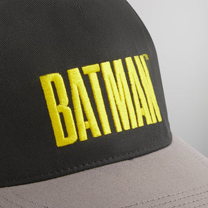 Batman | Kith Twill Two Tone Pinch Crown Snapback - Black PH