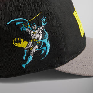 Batman | Kith Twill Two Tone Pinch Crown Snapback - Black PH