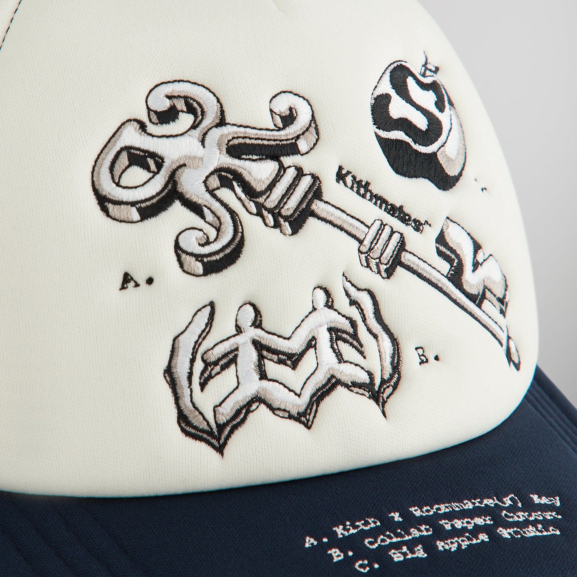 Kith for Roommate Studio Nolan Trucker Hat - Torpedo