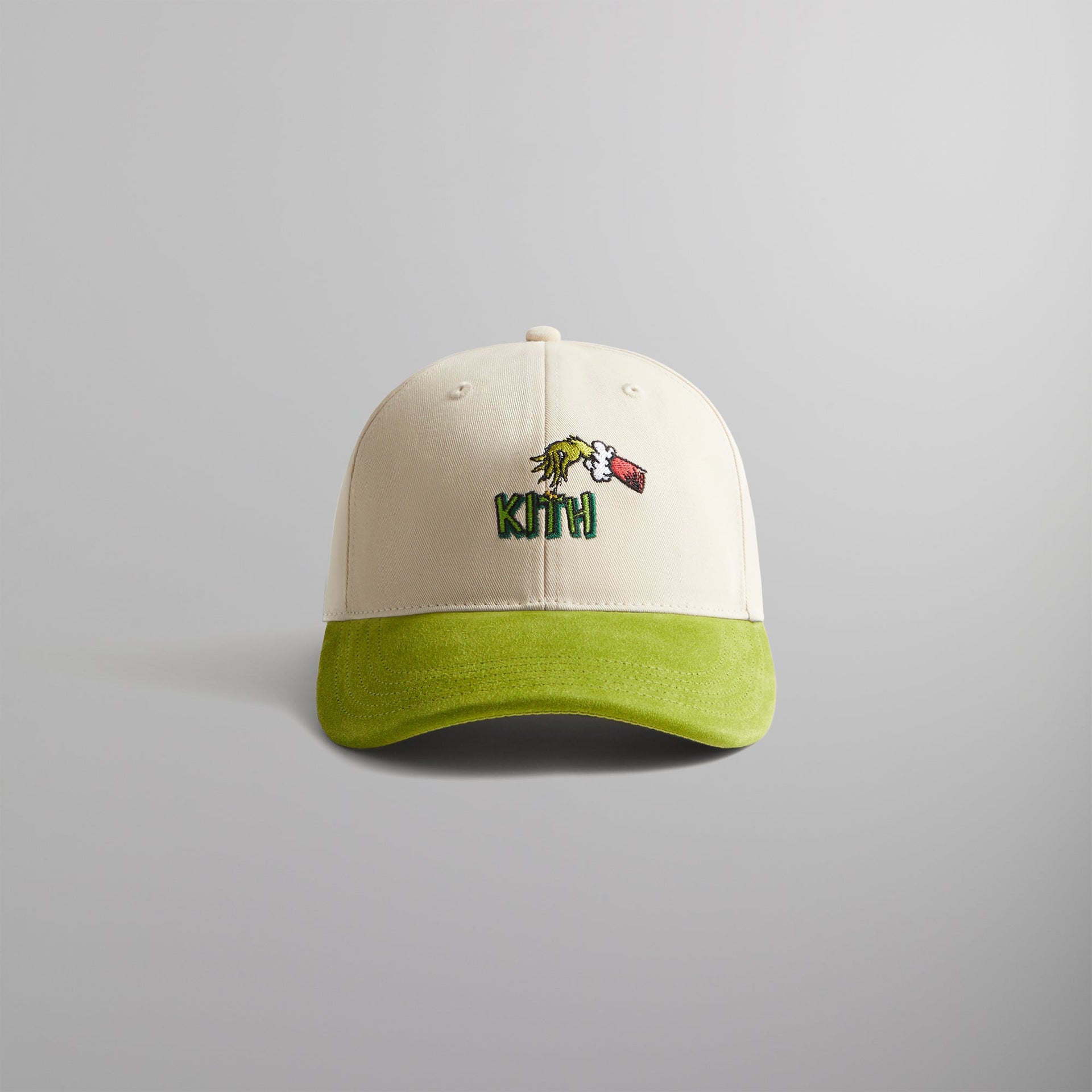 Kith for The Grinch Suede Brim Aaron Cap - Matcha