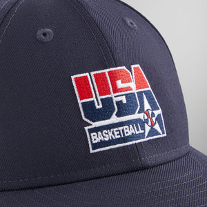 Kith & New Era for USA Basketball 59FIFTY Low Profile Fitted Cap - Nocturnal