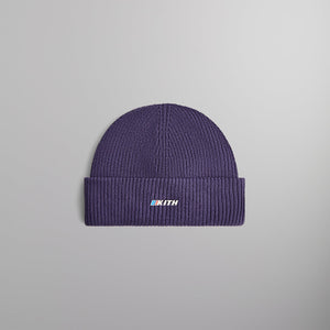 Kith for BMW Mia Beanie With Enamel Logo - Techno Violet