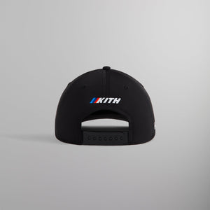 Kith for BMW Bay Low Pinch Crown Snapback - Black